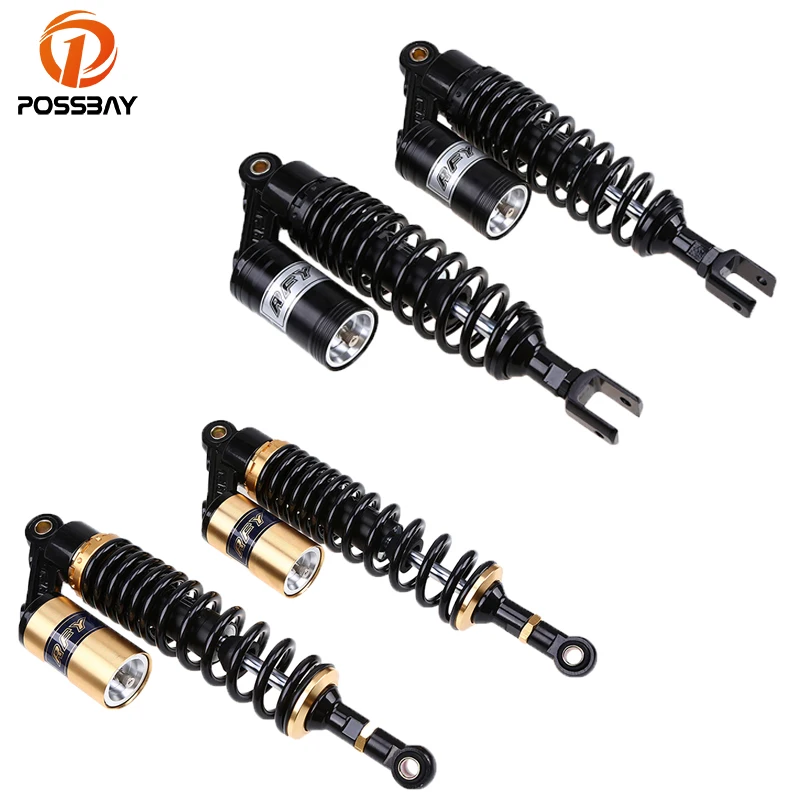 Задние воздушные амортизаторы POSSBAY для мотоциклов 320 мм 340 360 380 400 Амортизаторы