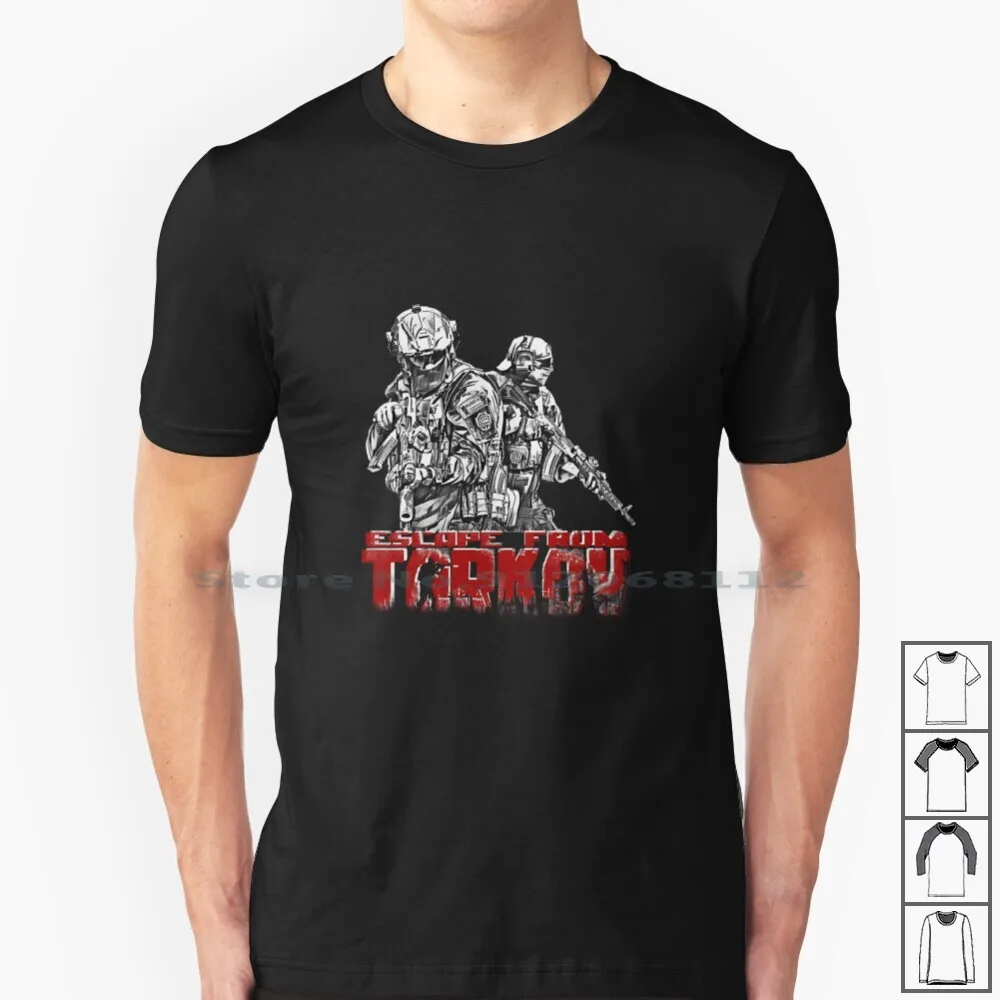 Футболка из белого и красного хлопка 100% хлопок | Мужская одежда