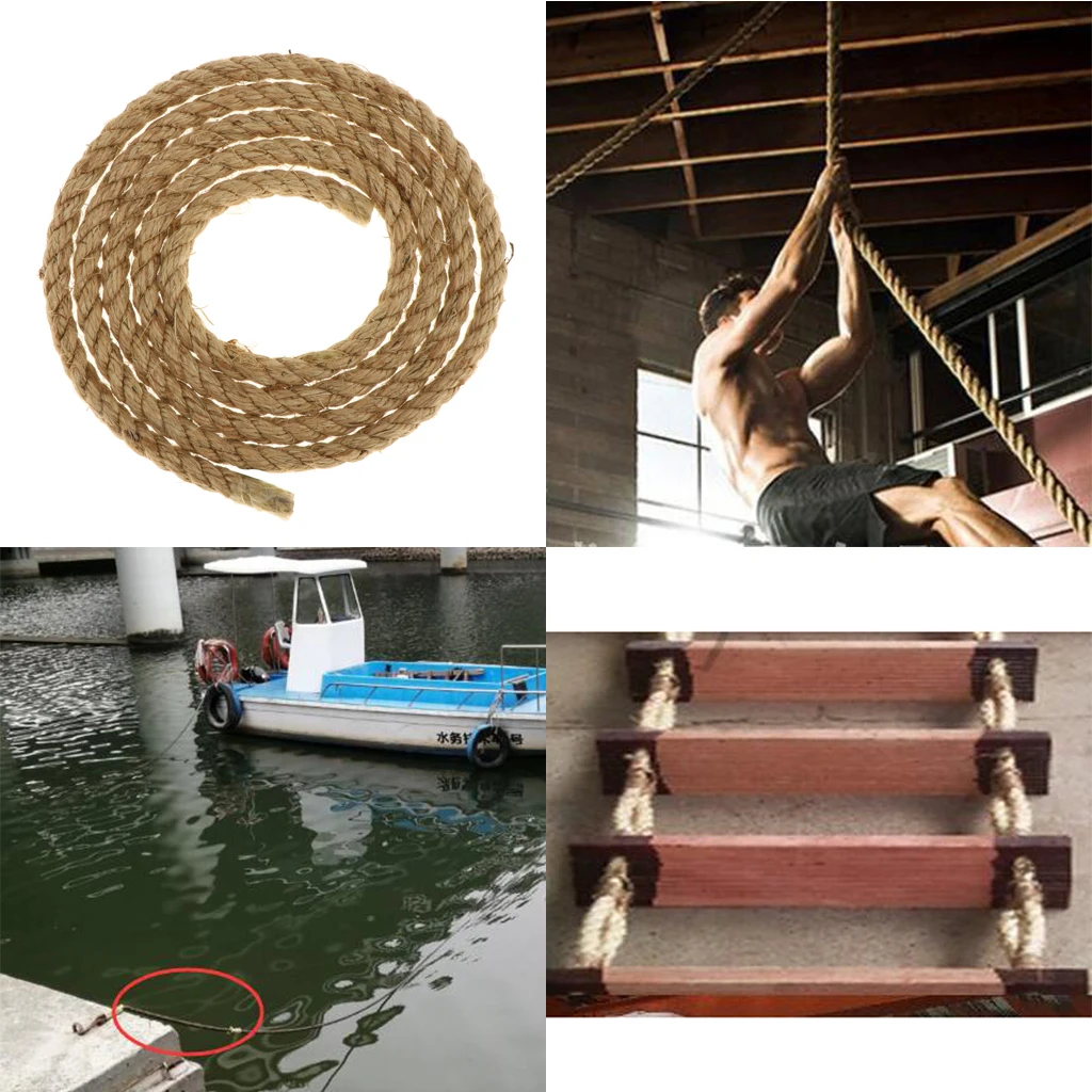 

2m Synthetic Promanila Un Manila Unmanila Rope Boat Work Farm Crafts
