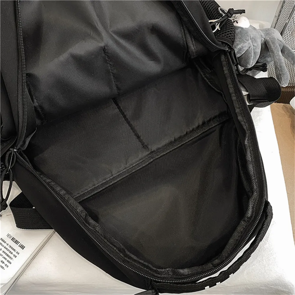 

Large Capacity New Women's Backpack Panelled Designer High Quality Nylon Student Bookbag Youth Laptop Backpack Sac A Dos Femme