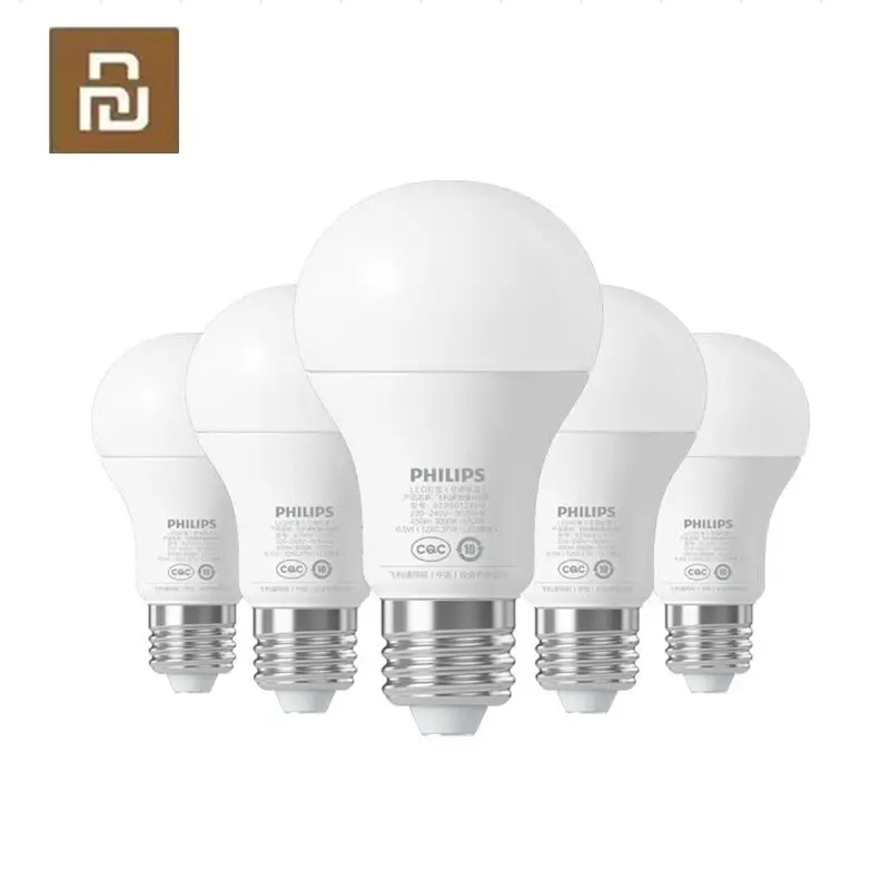 Умная Светодиодная лампа Youpin 6 5 Вт E27 220 240 В 3000 лм 5700 к|mi original|xiaomi mi originalcontroller control |