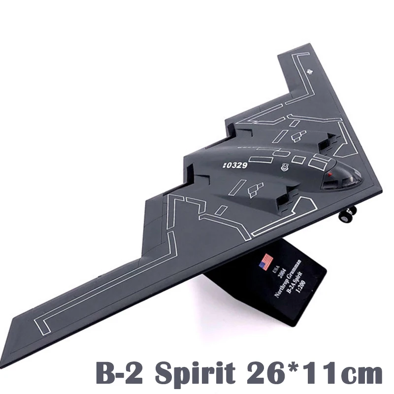 Модель американского военно-воздушного спирта B-2 Stealth and стратегического