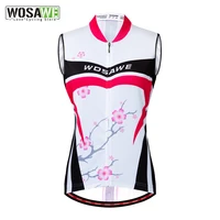 wosawe sleeveless reflective cycling vest jerseys summer breathable mtb bicycle clothes bike vest jersey ropa maillot ciclismo