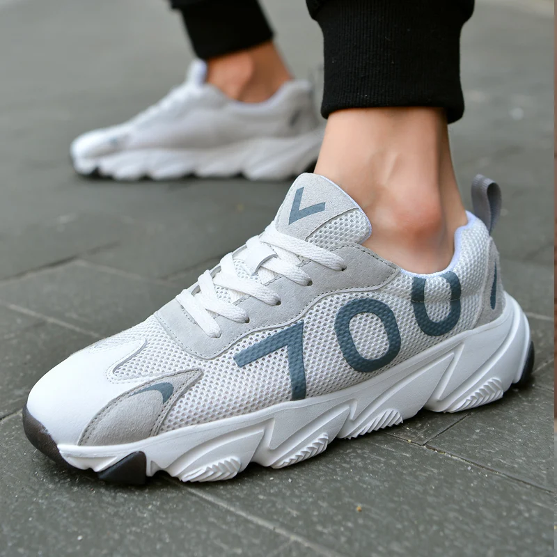 Оригинальные мужские кроссовки для бега Disruptor 2 белые легкие Air Sole Human Work Gym Racing Sports