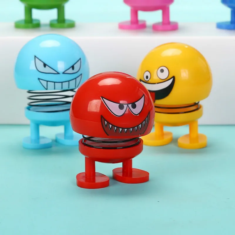 Новая красочная кукла с качающейся головой Автомобильные украшения украшение