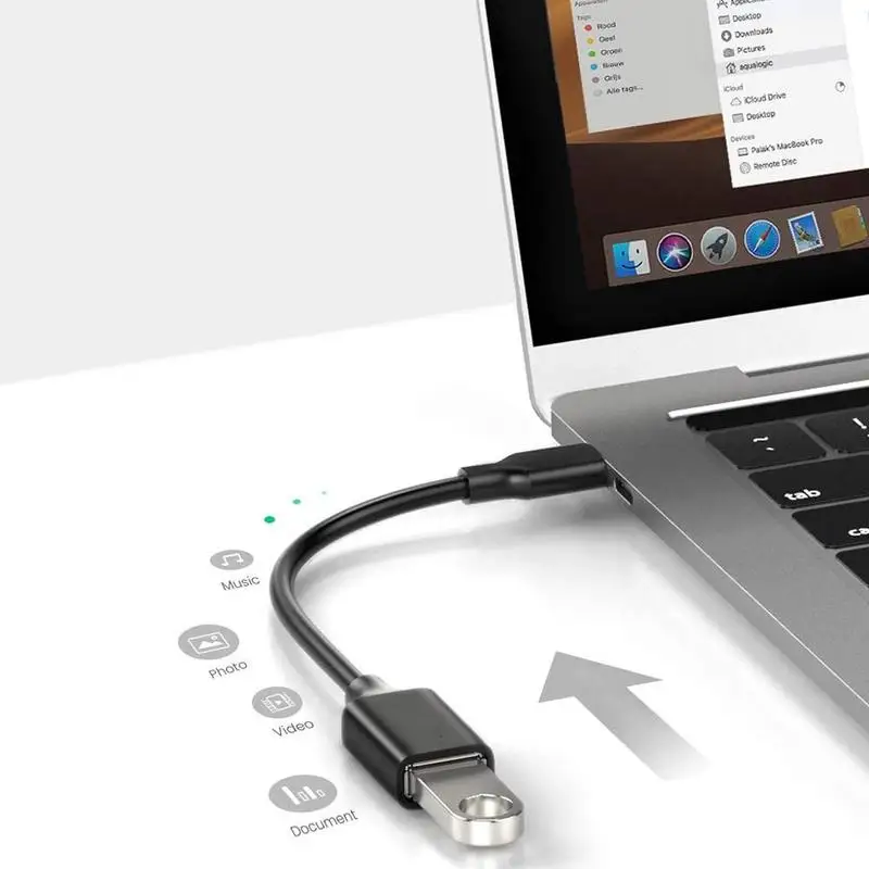 Кабель адаптер Type C USB 3 0 OTG кабель Штекерный преобразователь данных женский для