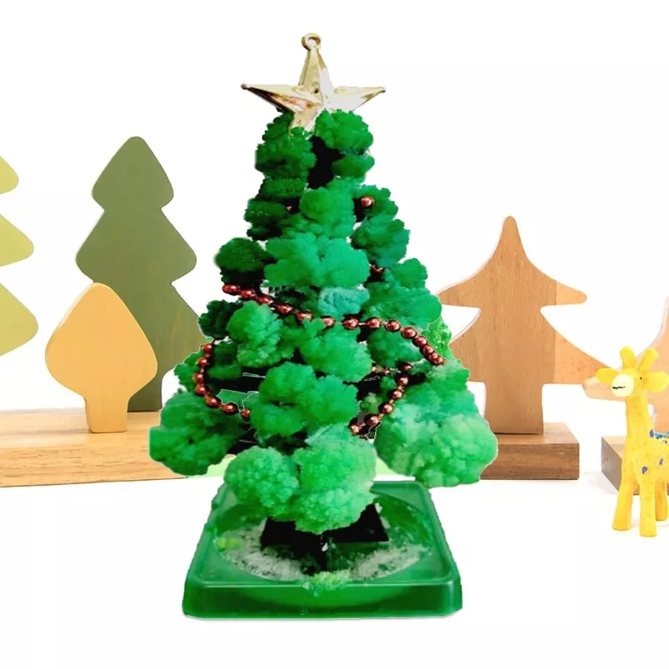 

Amazing Magical Crystal-Growing Mystical Trees Flowering Paper Tree for Children Birthday Christmas Tree Toys Party Supplies