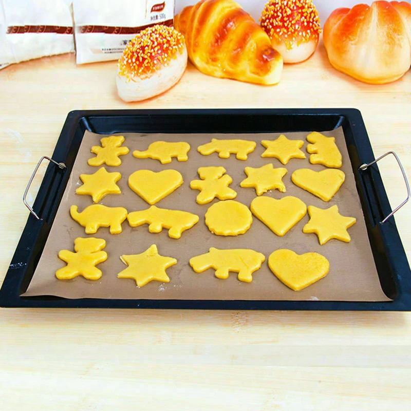 

High Temperature Resistant Non-stick Reusable Oilpaper Baking Mat Heat-Resistant Pad Pastry For Outdoor BBQ Baking