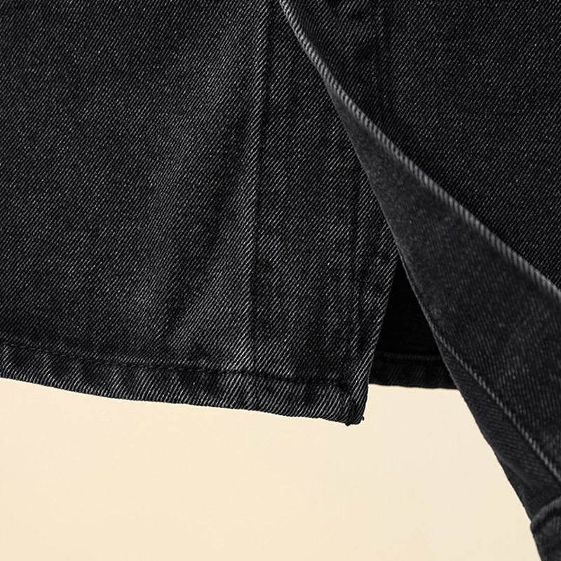 

Limiguyue Spring Irregular Denim Jeans Women Jean Pants Female Plus Size Korean Style Oversized Vintage High Waist Skirts K500