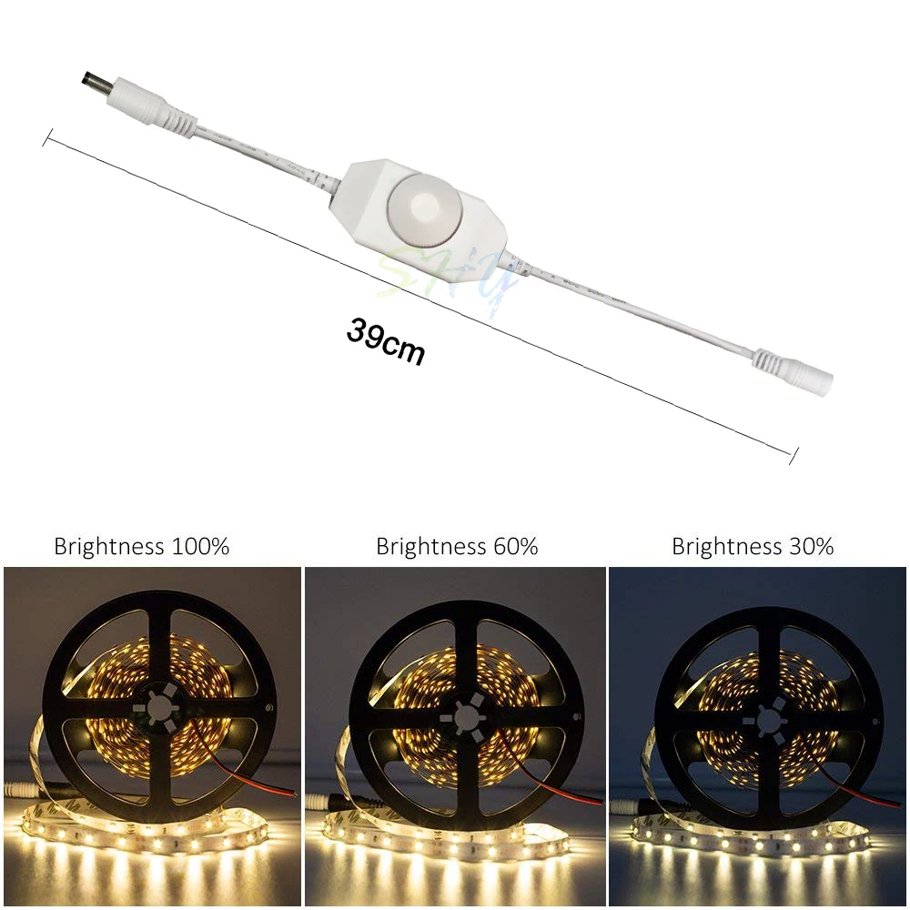 Диммер для светодиодной ленты 12 24 В постоянного тока 6 А|Диммеры| |