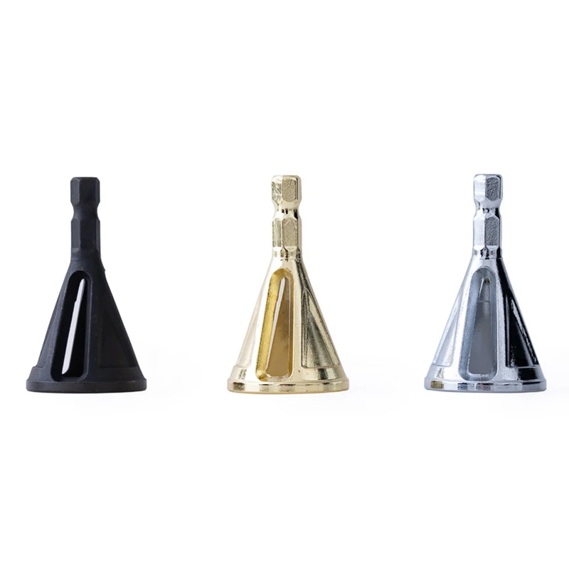 Stainless Steel Triangle Shank Deburring External Chamfer Tool Drill Bit Bolt Rebar Burr Removal For Metal Drilling |