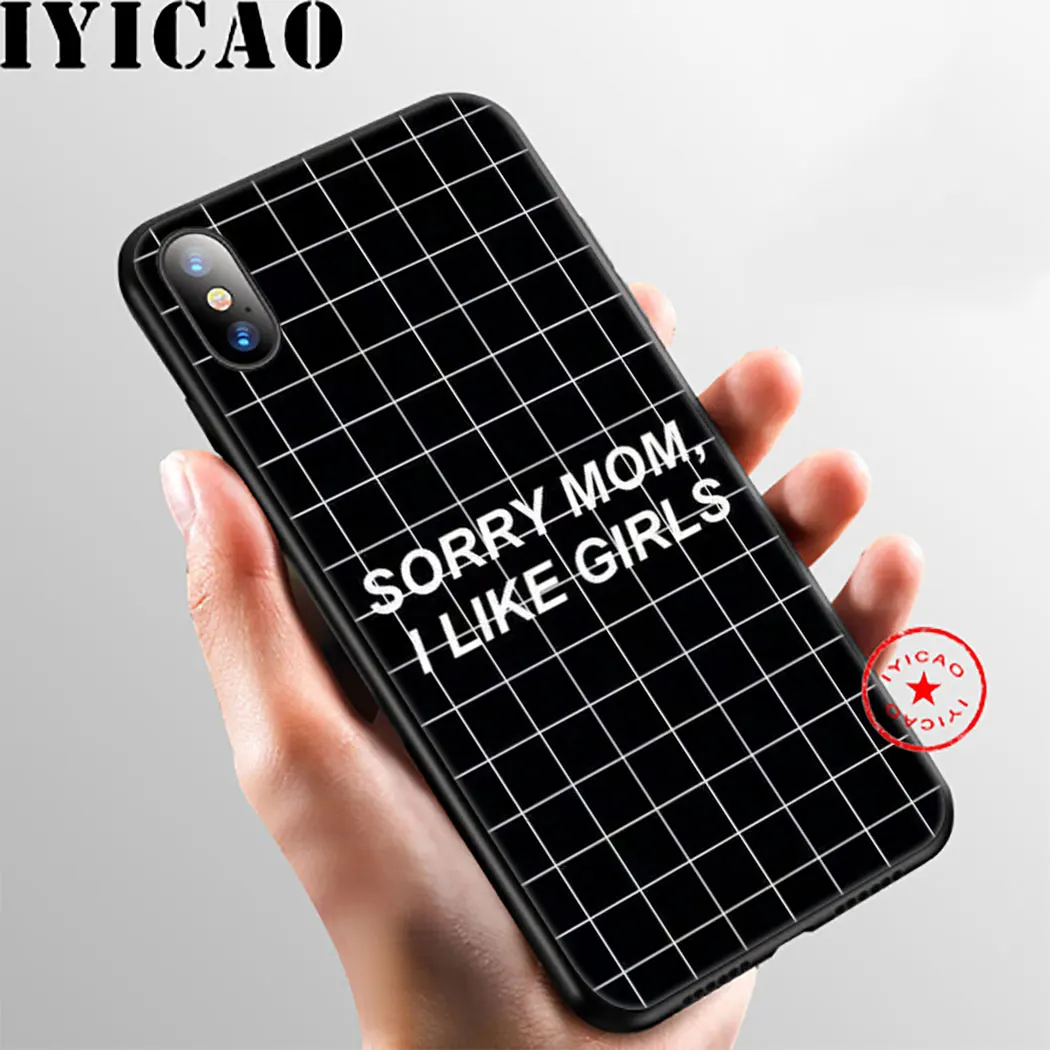 Lesbie LGBT Радуга фестиваль Прайд силиконовый мягкий чехол для iPhone 11 Pro Max XR X XS 8 7 6 6S Plus