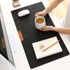 Офисный Компьютерный коврик, большой коврик для мыши и клавиатуры, 700*300 мм, из шерсти