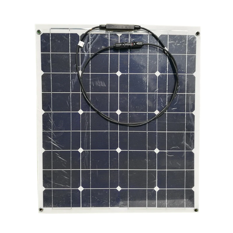 Фото Гибкая солнечная панель 50 Вт 350 400 450 500 550 12 В зарядное устройство для солнечных