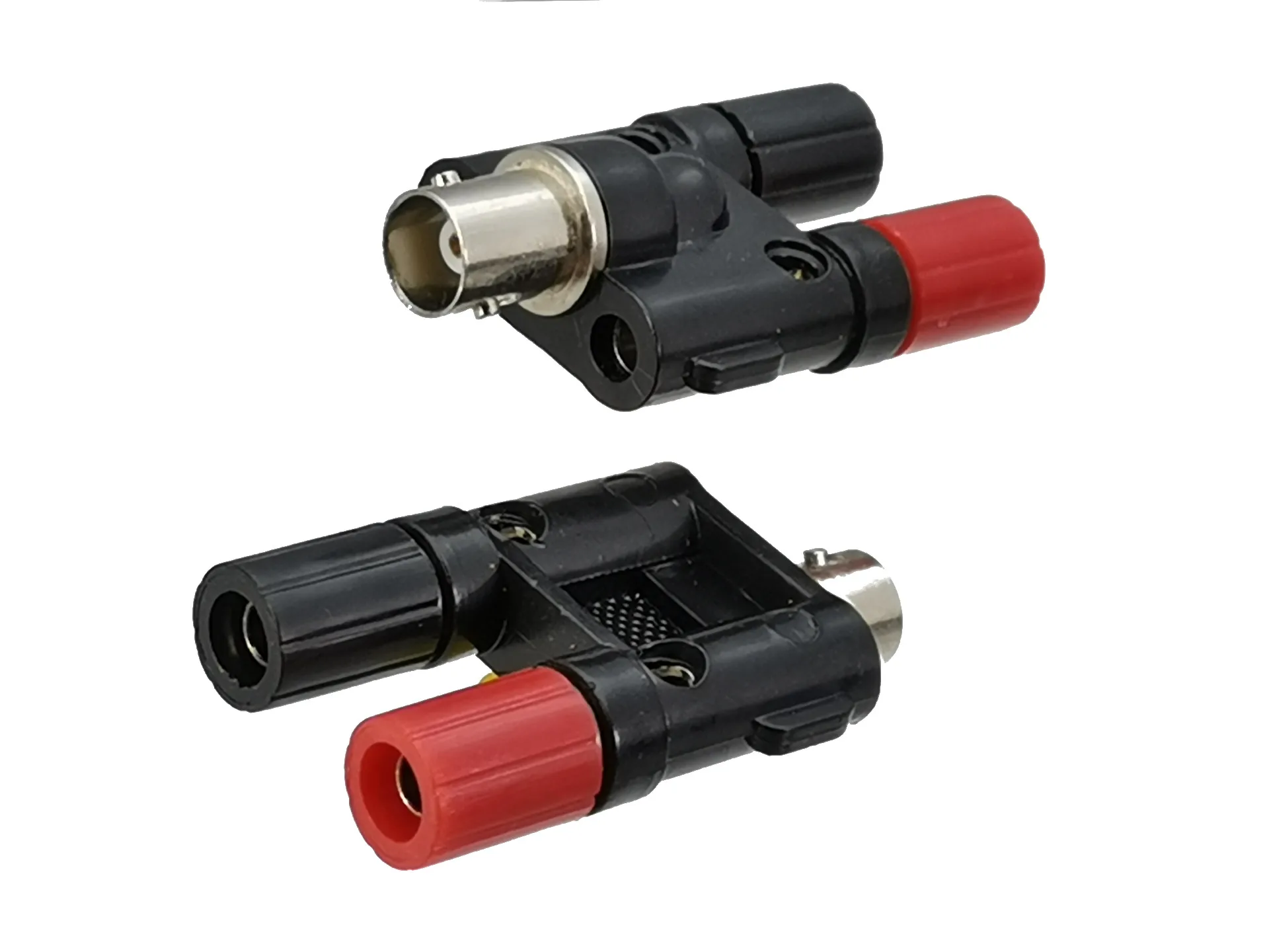 

BNC переходник на два банановых разъема