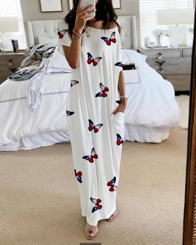 

Ursuper 2021 New Dresses Casual Homewear Women Maxi Dress Women Clothing