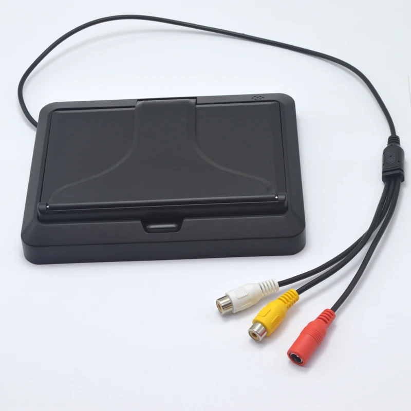 QXNY автомобильные складные мониторы HD видео парковка TFT LCD монитор 4 3 или 5 дюймов
