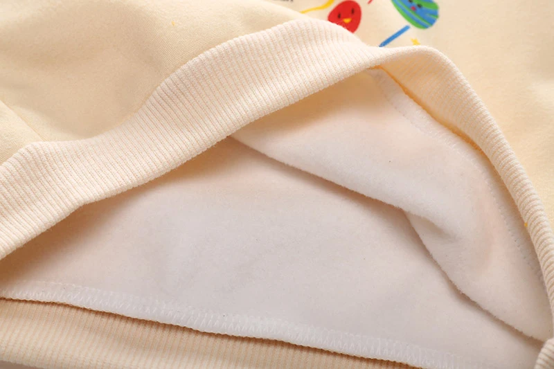 Детские толстовки одежда для маленьких девочек осенне-зимний плотный свитер с