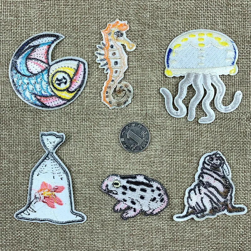 Морское животное морской лошадь Золотая Рыба лягушка искусственное железо на