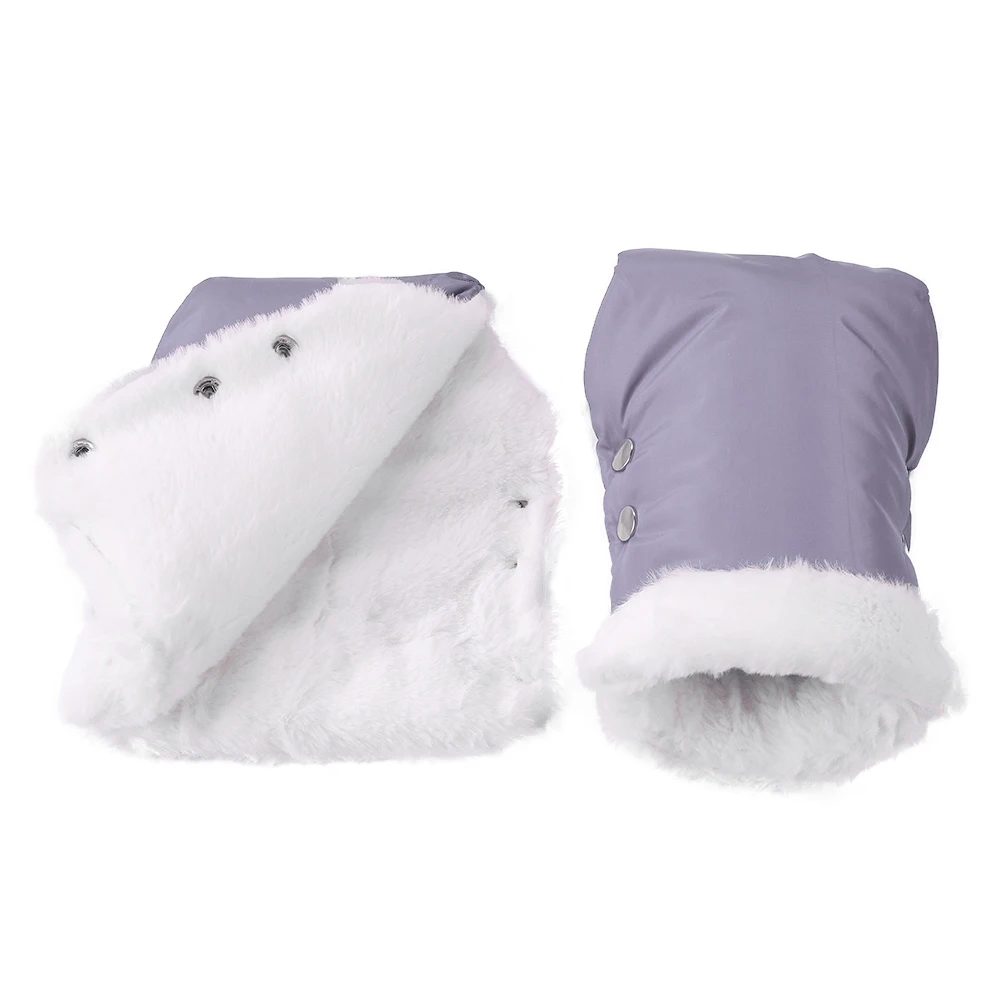 2pcs Winter Warm Stroller Gloves Waterproof Gloves Pram Accessory Stroller Mitten Winter Warm Gloves pram hand muff Mitten baby