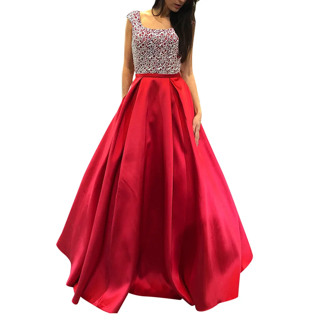 Женские платья из атласа Бисер 2021 когда либо с сексуальным v образным вырезом