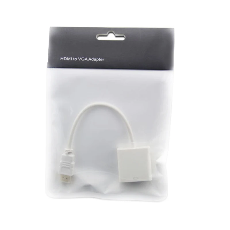 Высококачественный Переходник HDMI-VGA папа к мама преобразователь адаптер 1080P HD
