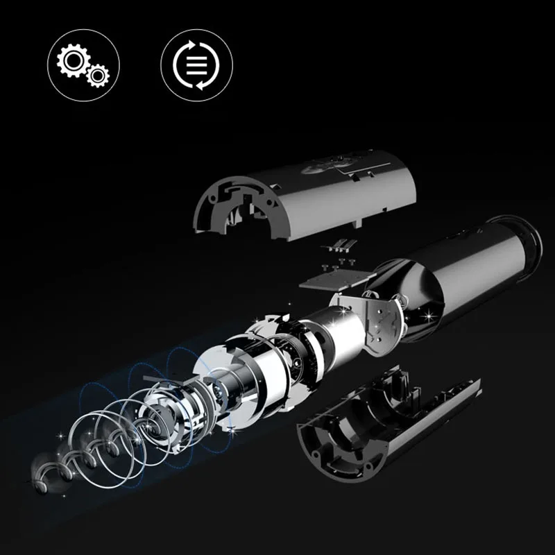 usb electric wine opener automatic corkscrew creative wine bottle opener red wine stopper opener foil cutter set kitchen gadgets free global shipping