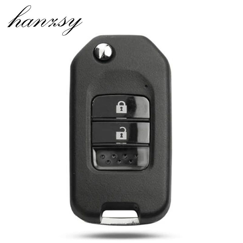 

10Pcs 2/3 Buttons For Honda Civic XR-V Accord City CR-V Jazz Vezel HR-V FRV Replacement Remote Flip Folding Key shell Case Fob