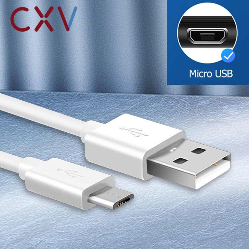 Кабель Micro USB CXV для зарядки вспышки кабель 3A зарядное устройство samsung Xiaomi Android