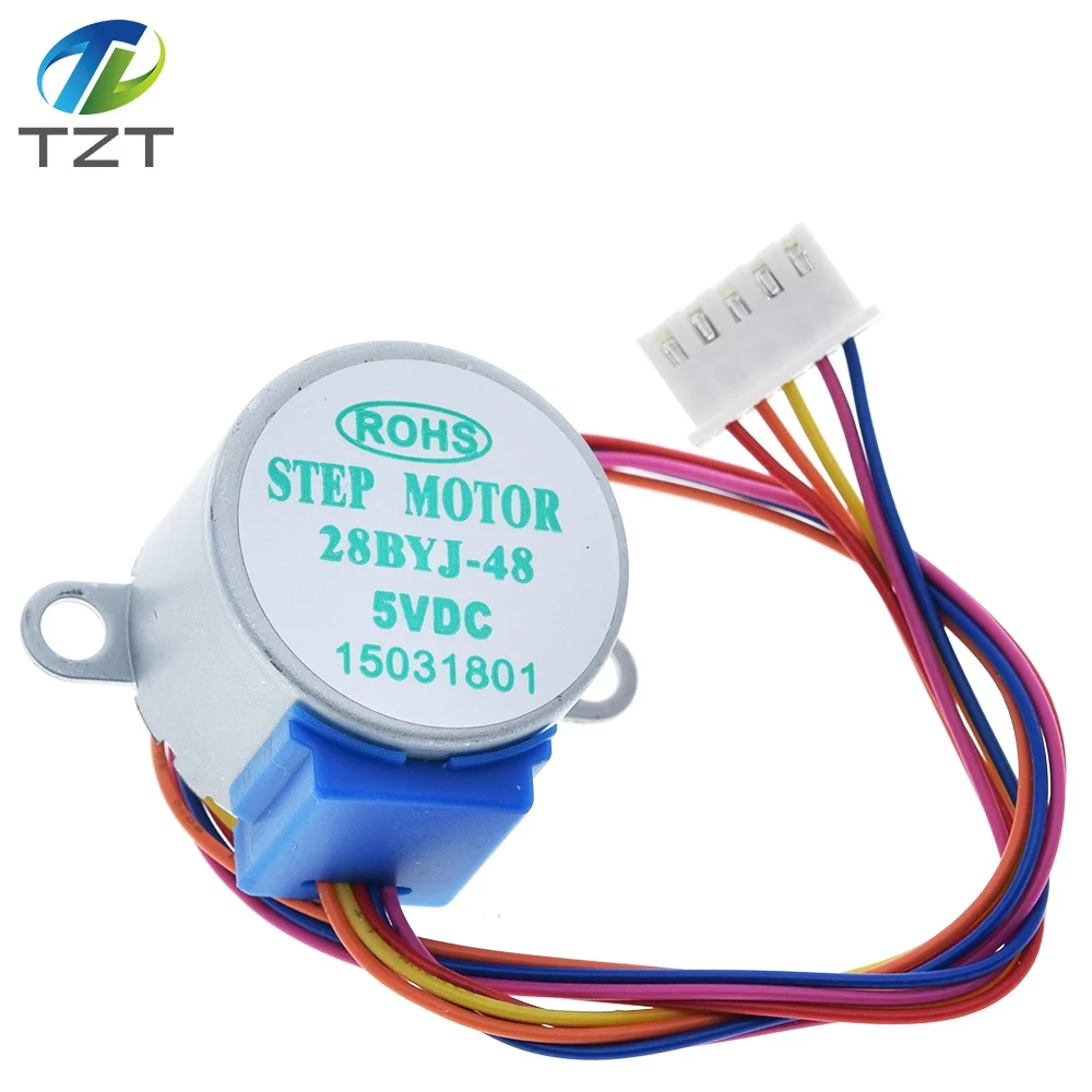 1 лот 28BYJ 48 5V 4 фазный шаговый двигатель + Драйвер платы ULN2003 для Arduino драйвер