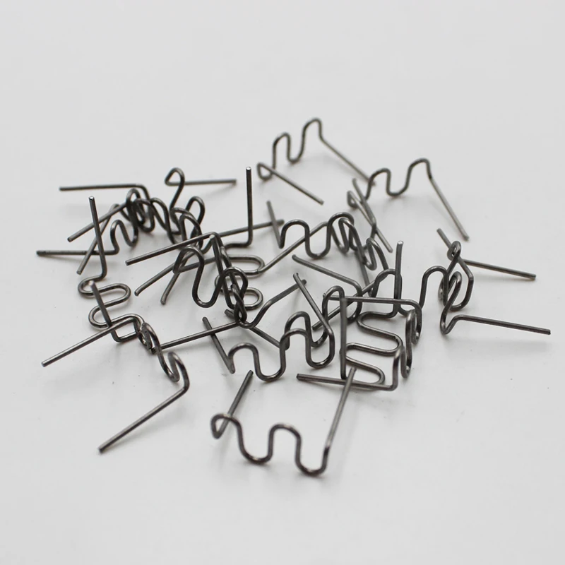 

100pcs 0.8mm WAVE Stainless Steel Hot Staples For Car Bumper Repair Hand Tools