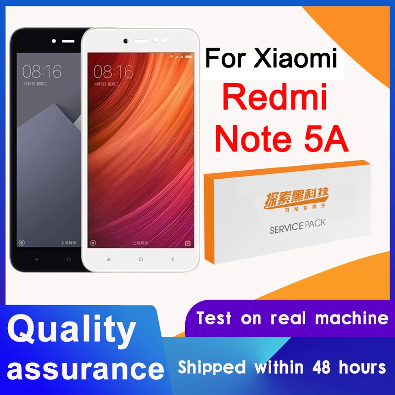 100% протестированный 5 &quotСменный дисплей для Xiaomi Redmi Note 5A ЖК сенсорный экран Prime Y1 /