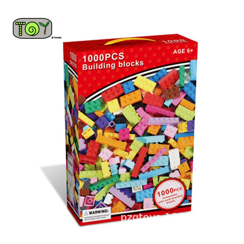 1000 шт. строительные блоки мой мир детская игрушка Творческий красочные кирпичики