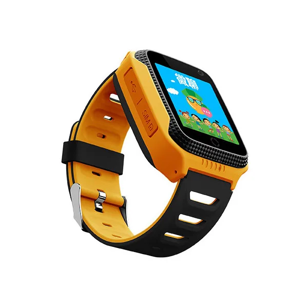 LIWM Q528 Детские gps Смарт часы телефон детская камера Фонарик детские часы SOS Вызов расположение устройства трекер ребенок безопасный Q50 Q90 - Цвет: Цвет: желтый