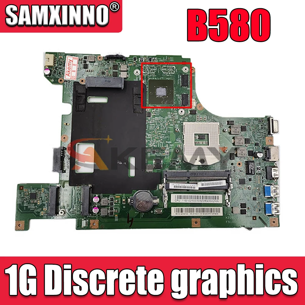 

For lenovo B580 motherboard LA58 MB 11273-1 48.4TE01.011 11S90000240 HM76 1G Discrete graphics motherboard