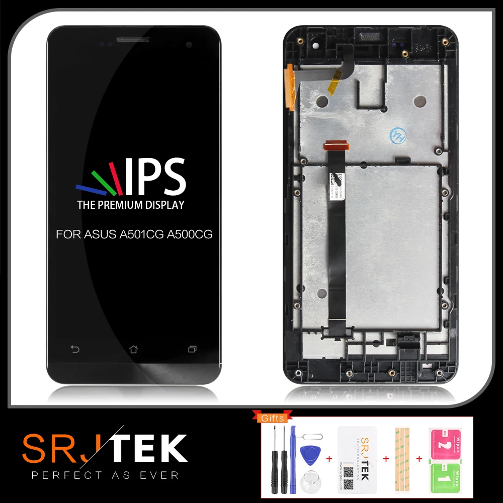 Оригинальный IPS дисплей 5 0 дюйма для ASUS Zenfone дигитайзер сенсорного ЖК-экрана T00J