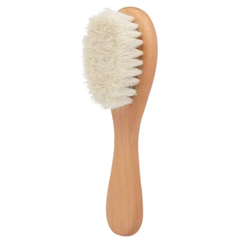 2 шт./компл. Плетеный абажур из натурального дерева Расческа Щетка для волос детей