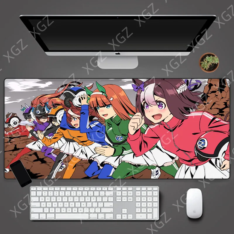

Yuzuoan XL Anime Dear Franxx Cute Girl Anime Mouse Pad Two Game Mouse Pad Lock Desktop Game Table XxL Pad Birthday Gift.
