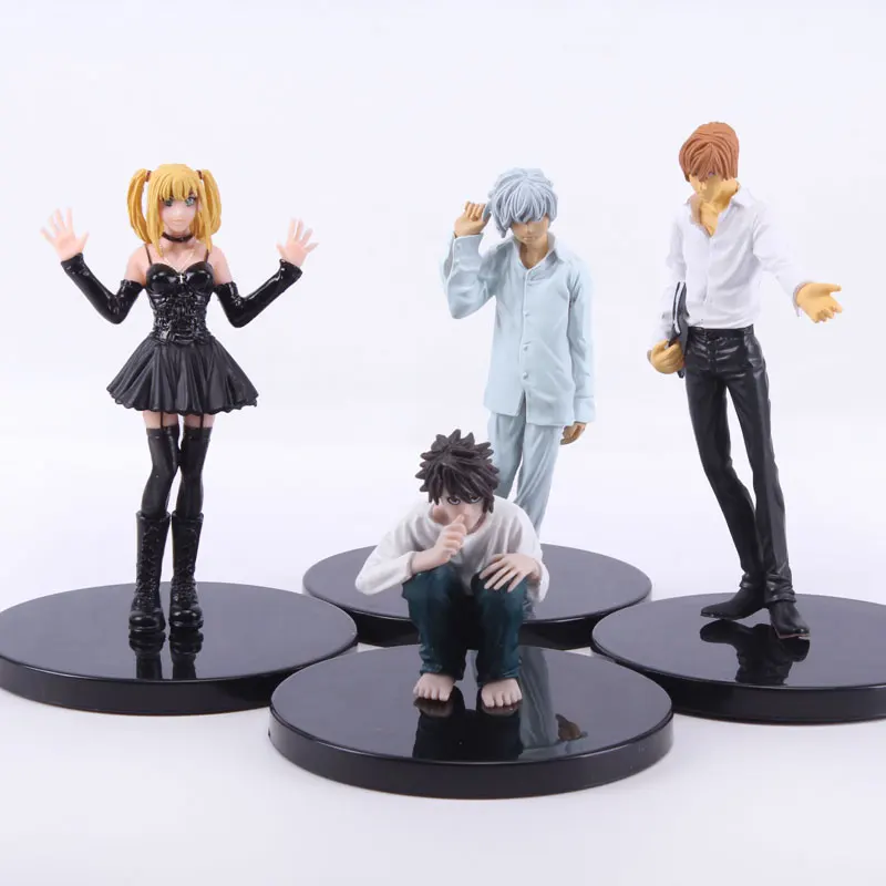 Аниме Death Note L Killer Ryuuku Rem Misa Amane фигурки из пвх игрушки 6 шт./компл.|figure toy|action figure toysdeath