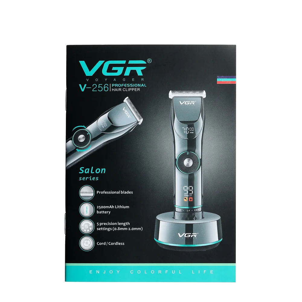 

New VGR-V256 Professional Adjustable Hair Trimme Fusion Electric Hair Clipper Electric Hair Beard Trimmer Precision Machine