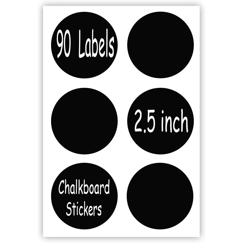 Наклейки на крышки банок круглые самоклеящиеся мини наклейки из ПВХ для бутылок