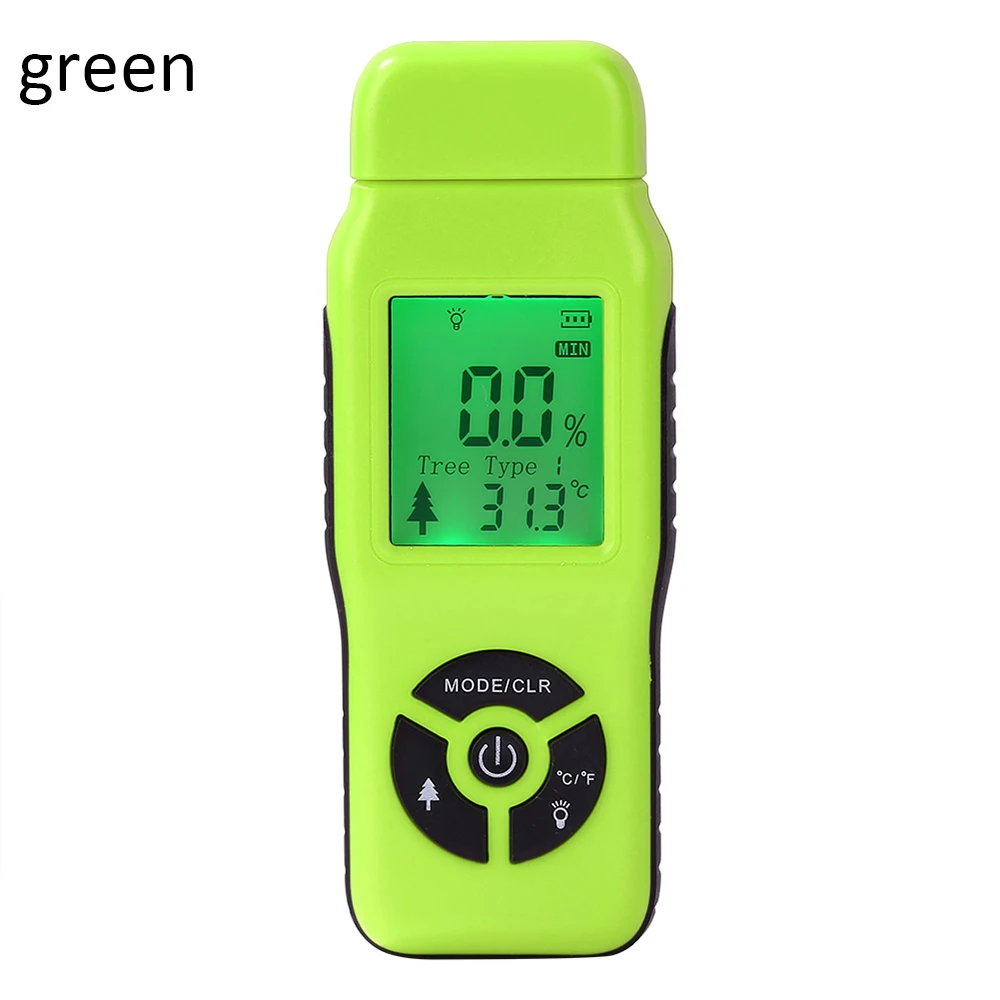 Анализатор диапазона 2% ~ 70% цифровой измеритель влажности древесины тестер er