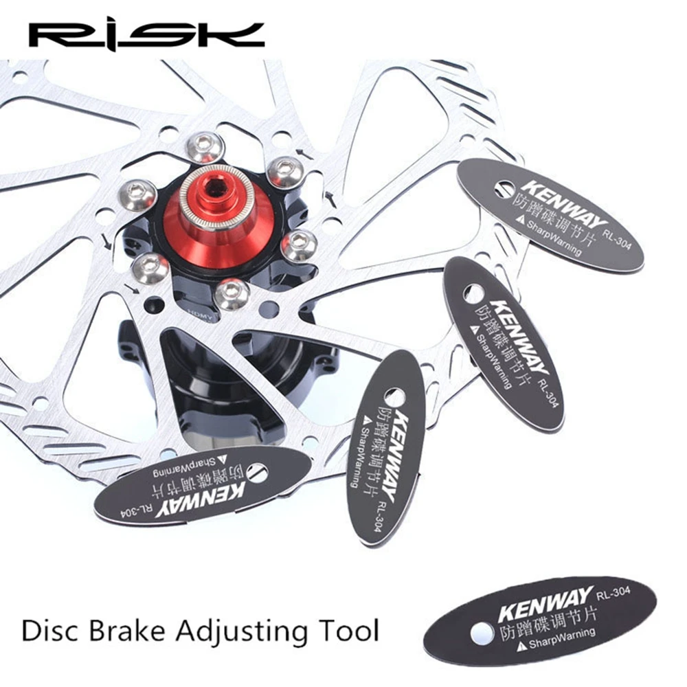 

MTB Mounting Assistant Spacer Accessories Adjusting Tool Bicycle Pad Disc Brake Pads Rotor Alignment Tools