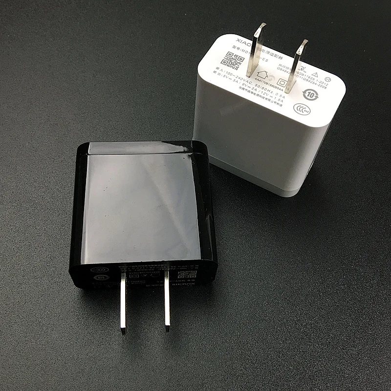 Оригинальное быстрое зарядное устройство Xiao mi 8 QC3.0 12V1. 5A US зарядный адаптер для mi 9 8 se Pocophone F1 mi max 3 Red mi 7 pro быстрое зарядное устройство