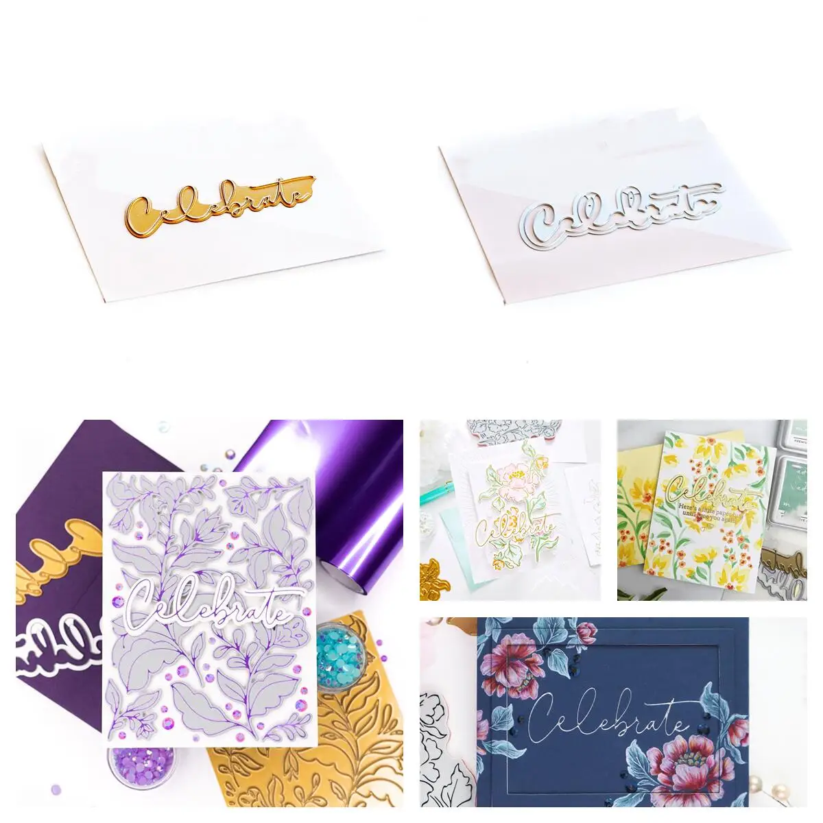 

Letter Flower Metal Leaf Cutting Dies Scrapbook Dariy Decoration Stencil Embossing Template DIY Greeting Card Handmade