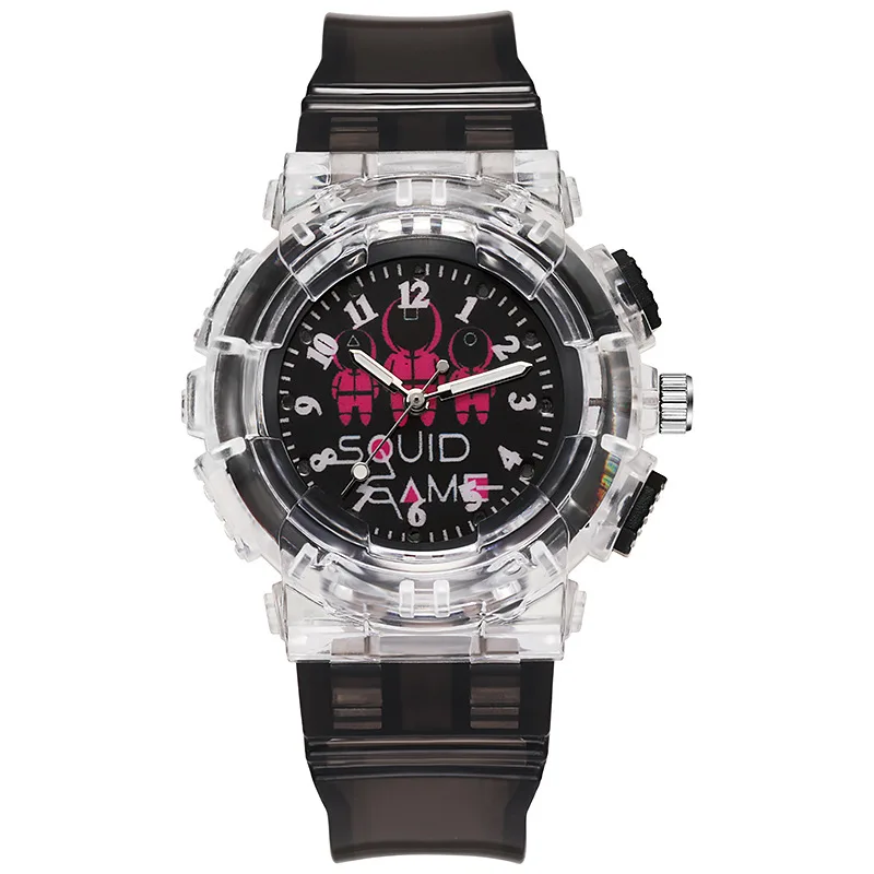 

Часы наручные светодиодные светящиеся, с силиконовым ремешком