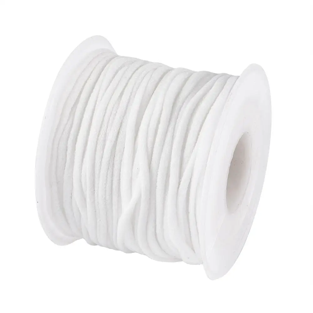 1 Roll 2mm 3mm Nylon Elastic Band for Face Mask Ear Loop Cord For DIY Making Material | Украшения и аксессуары
