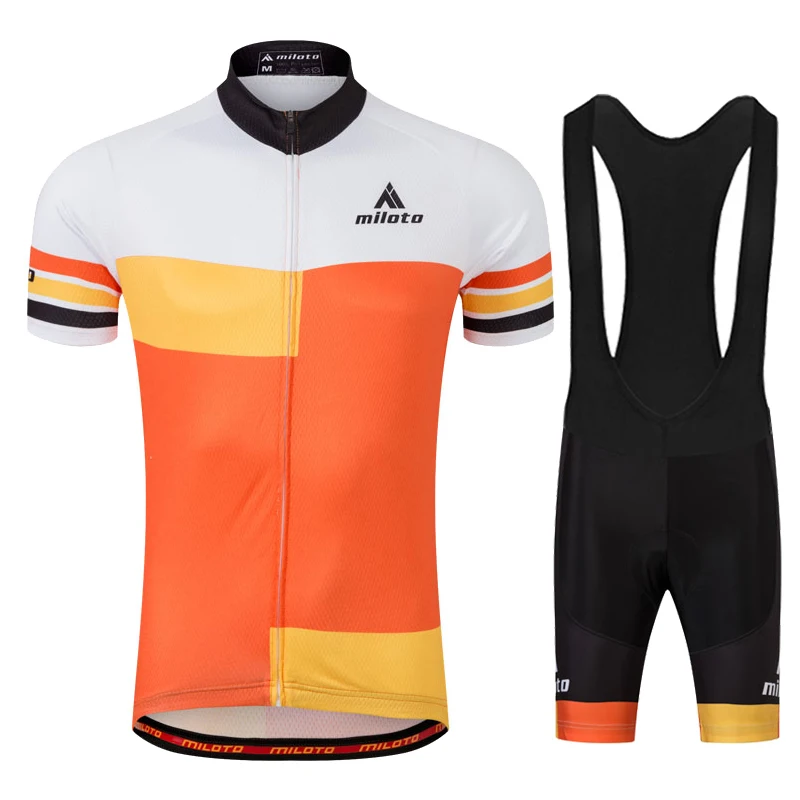 Pro MILOTO ropa de bicicleta манга corta Maillot Ciclismo Монтана o triatlon Raiders|Велосипедные комплекты| |