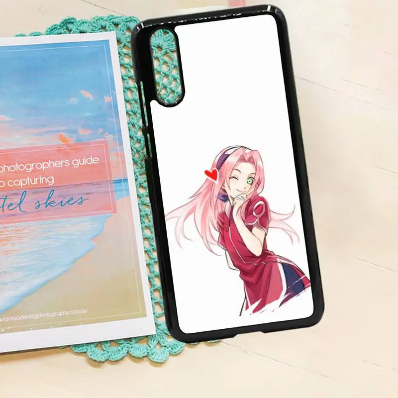 

Japan Anime Naruto Sakura haruno Phone Case PC for iPhone 11 12 pro XS MAX 8 7 6 6S Plus X 5S SE 2020 XR