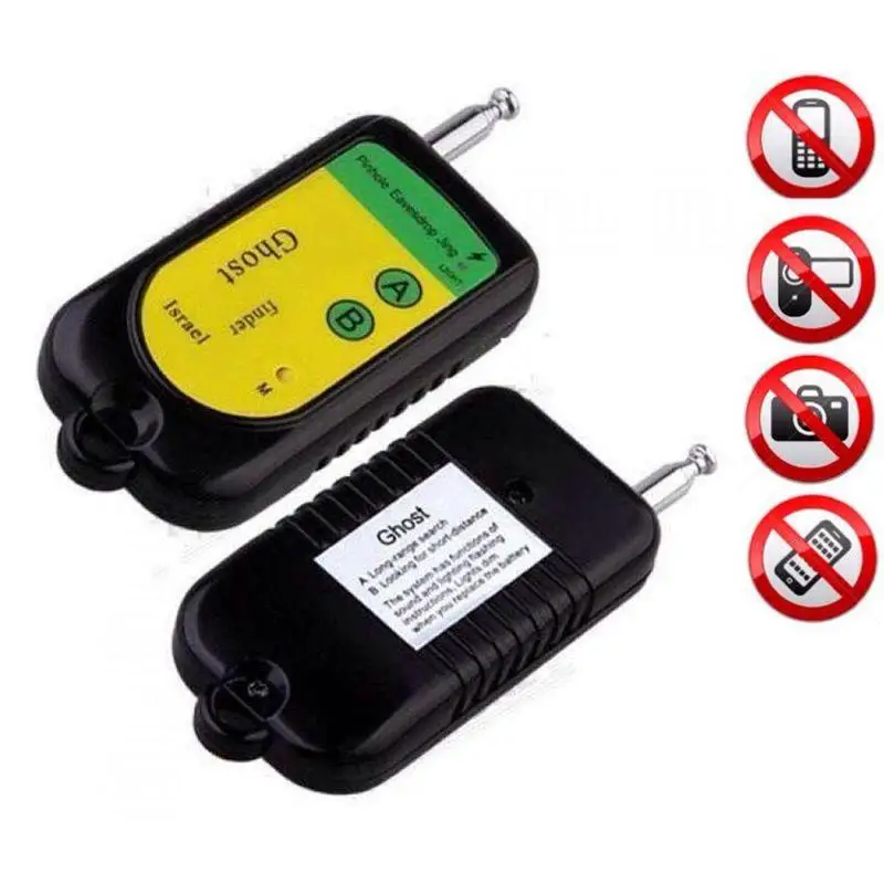 Камера Espia Dedektor Ghost sensor Скрытая камера Ошибка Eavesdropper Звуковой сигнал GSM шпионские вещи искатель беспроводной ошибка Мини